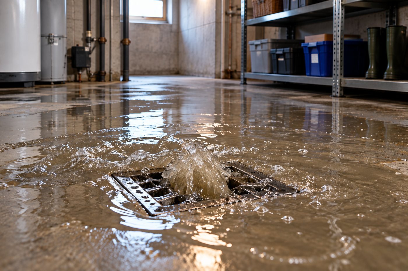 Wasser im Keller nach Starkregen – was jetzt zu tun ist